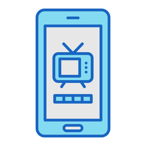 tv 앱 Generic color lineal-color icon