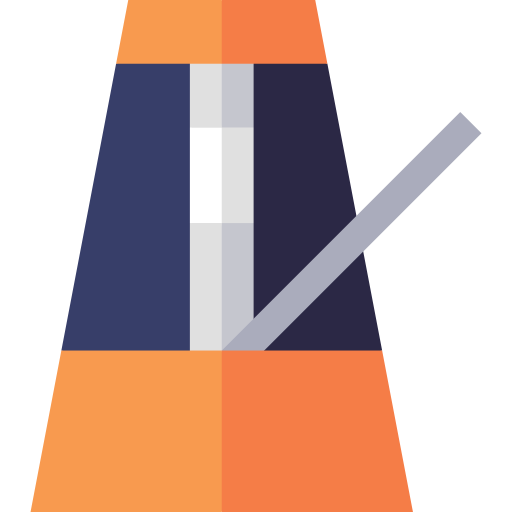 metronom Basic Straight Flat icon