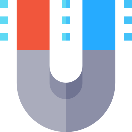 magnetismo Basic Straight Flat Ícone