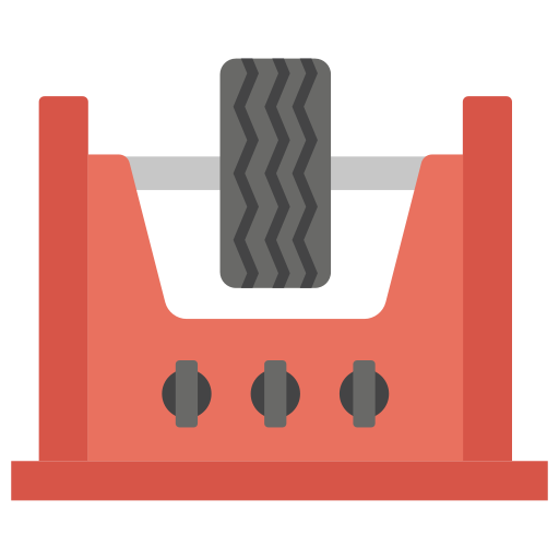 neumático Generic color fill icono