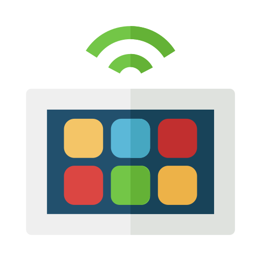 Smart tv Generic color fill icon