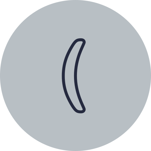 Parentheses Generic color fill icon
