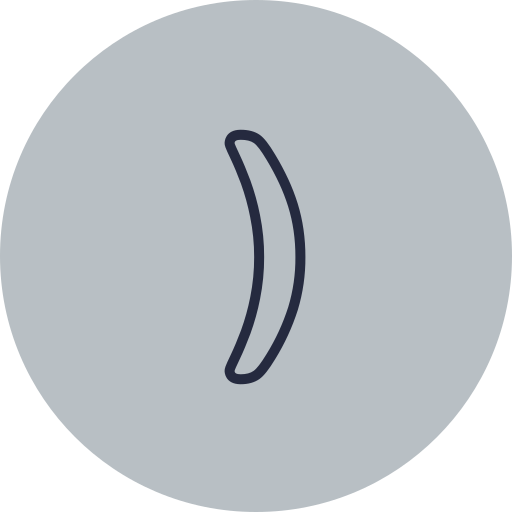 Parentheses Generic color fill icon