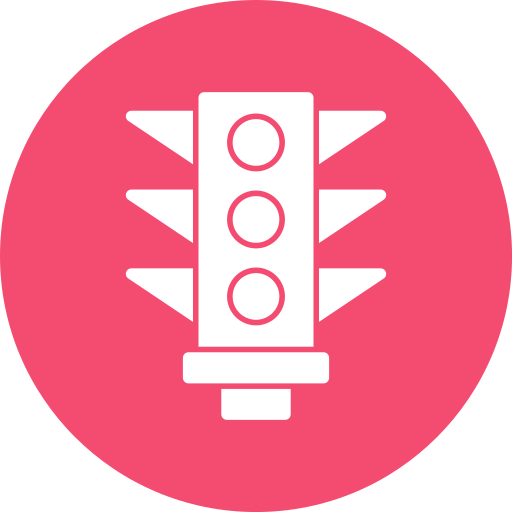 Traffic signal Generic color fill icon
