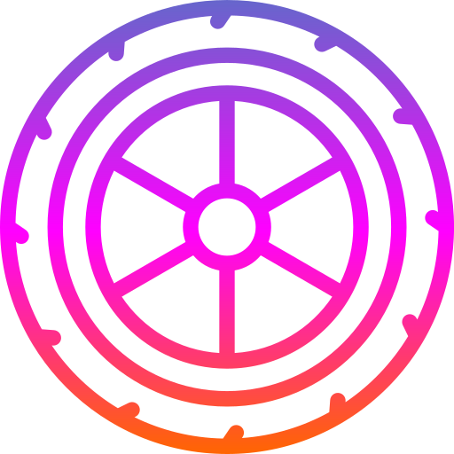 바퀴 Generic gradient outline icon