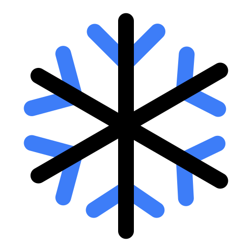 雪 Generic color outline icon