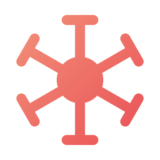 雪 Generic gradient fill icon