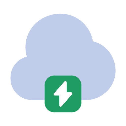 Lightning Generic color fill icon