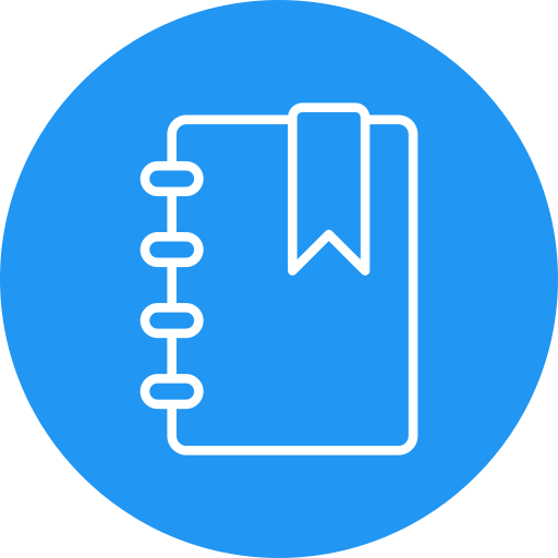 Book Generic color fill icon