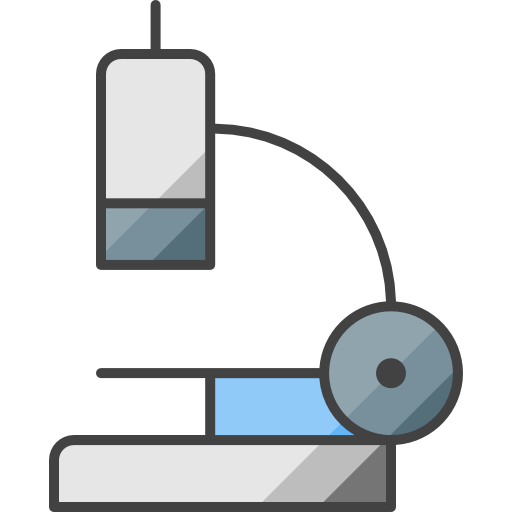 microscope Inipagistudio Lineal Color Icône