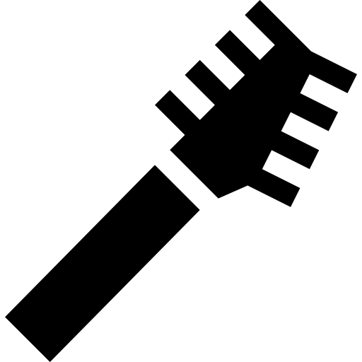 pettine Basic Straight Filled icona