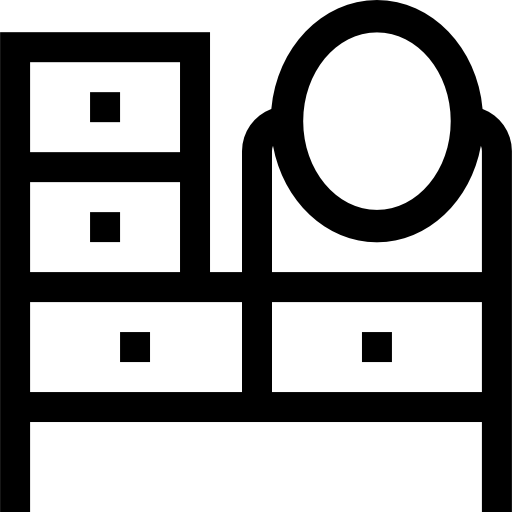schminktisch Basic Straight Lineal icon