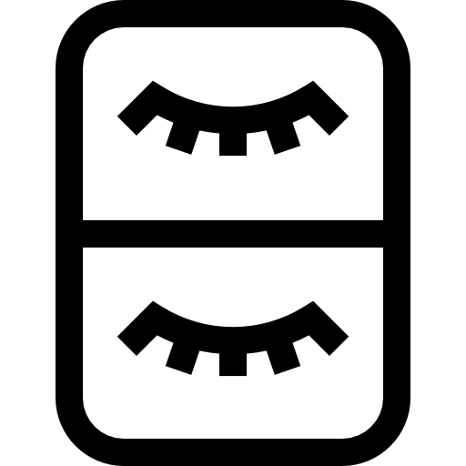 pestaña Basic Straight Lineal icono