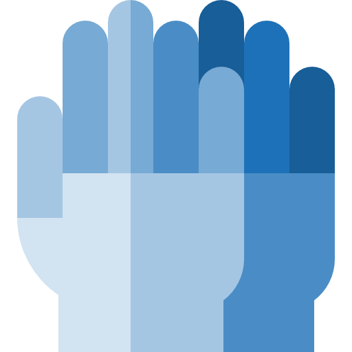 Gloves Basic Straight Flat icon