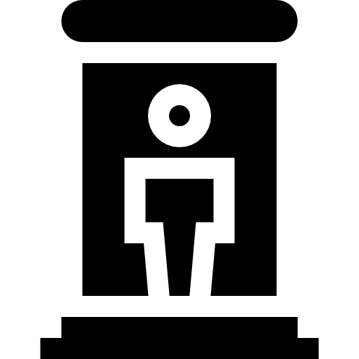 teletrasporto Basic Straight Filled icona