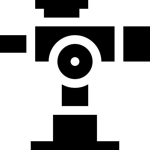 망원경 Basic Straight Filled icon