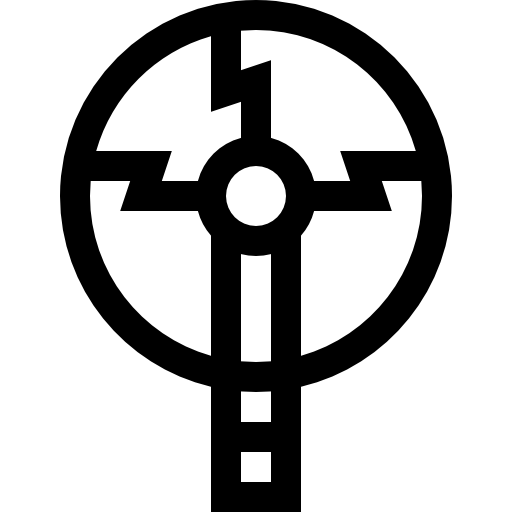 sfera al plasma Basic Straight Lineal icona