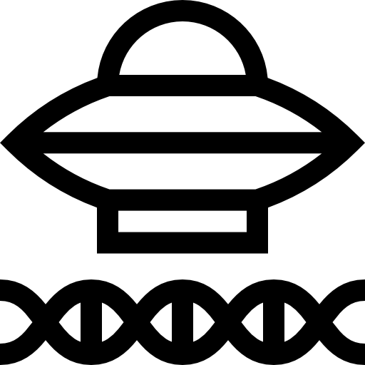 古代のエイリアン Basic Straight Lineal icon