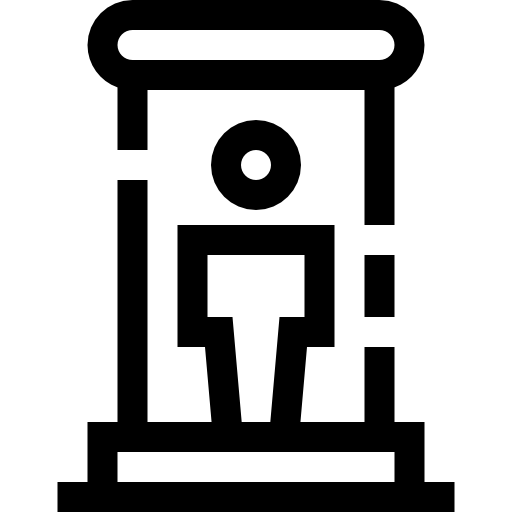 teletransporte Basic Straight Lineal icono
