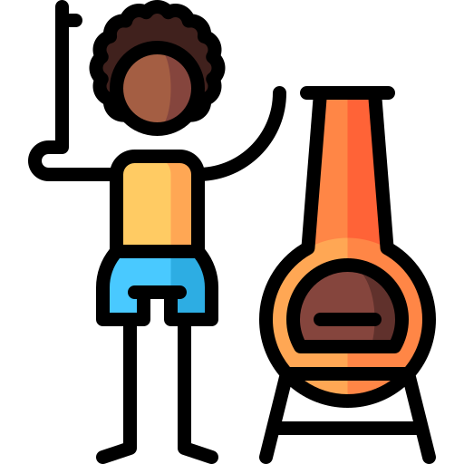 kamin Puppet Characters Lineal Color icon