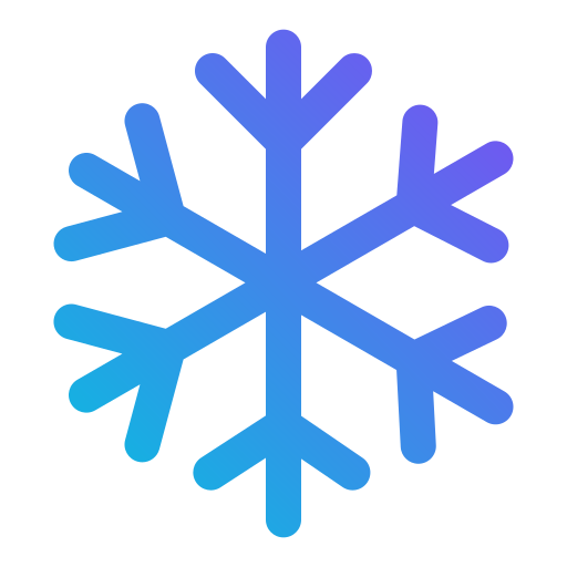 Śnieg Generic gradient outline ikona