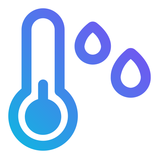 niedrige temperatur Generic gradient outline icon