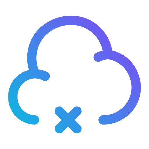 Cloud Generic gradient outline icon