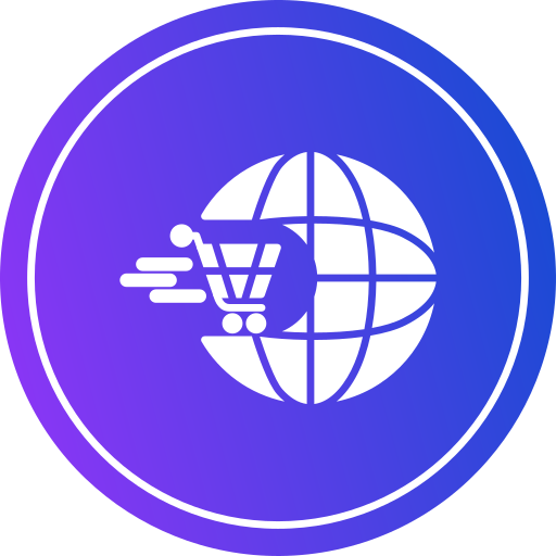 Worldwide Generic gradient fill icon
