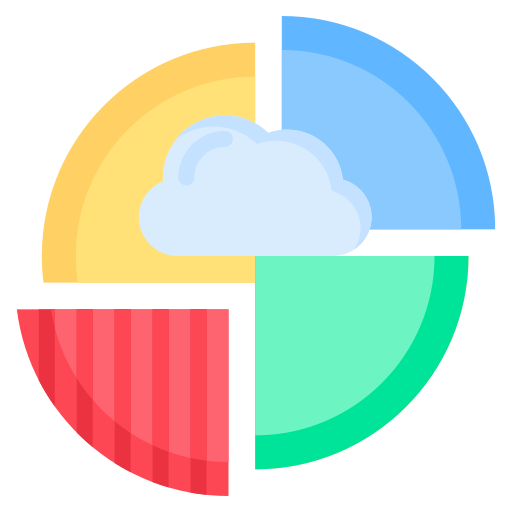 Partition Generic color fill icon