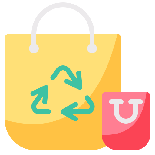 Recycle Bag Generic color fill icon