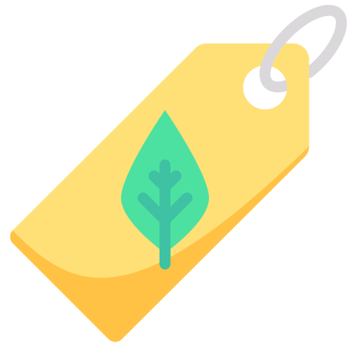 znacznik ekologiczny Generic color fill ikona