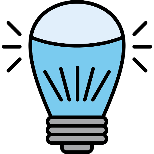 lampe à led Generic color lineal-color Icône