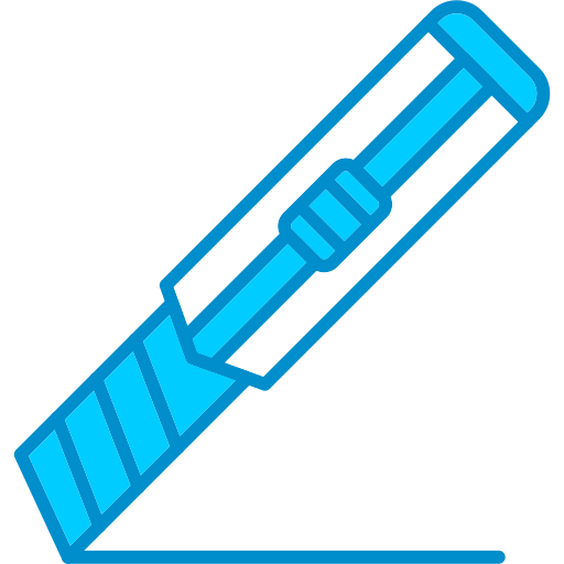 cutter Generic color lineal-color icon