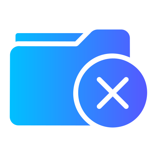 Folder Generic gradient fill icon