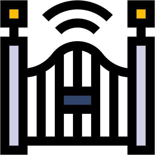 cancello automatico Generic color lineal-color icona