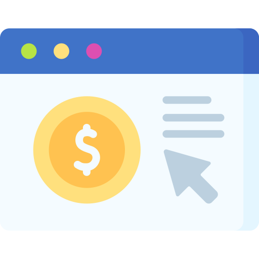 pay per click Special Flat icon