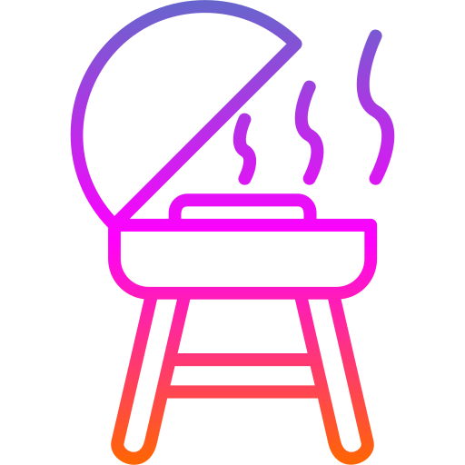 Grill Generic gradient outline icon