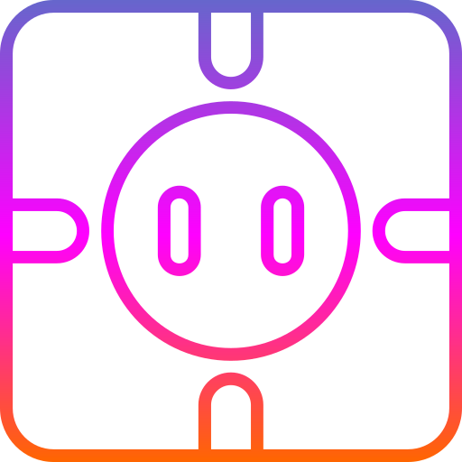 ソケット Generic gradient outline icon
