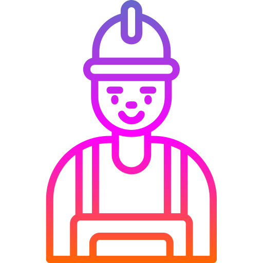 Builder Generic gradient outline icon