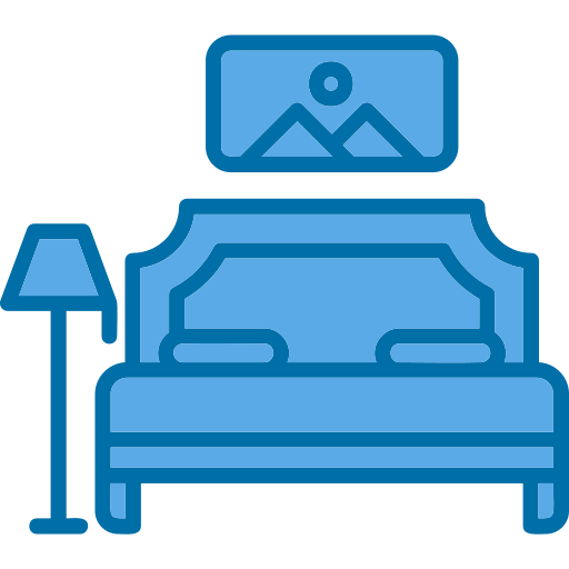 slaapkamer Generic color lineal-color icoon
