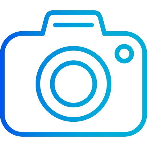 Camera Generic gradient outline icon