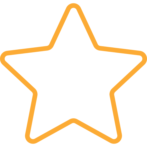 estrella Generic color outline icono