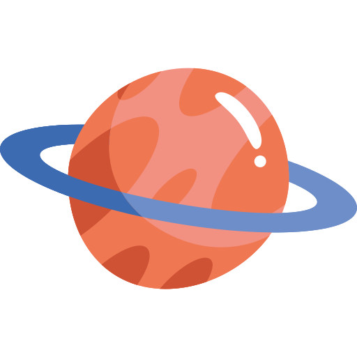 Saturn Generic color fill icon