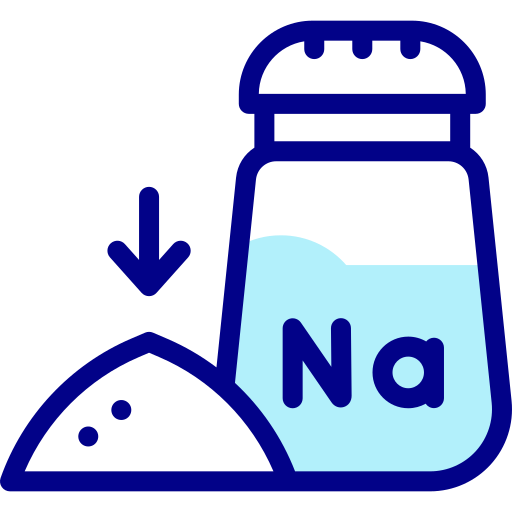 Sodium Detailed Mixed Lineal color icon