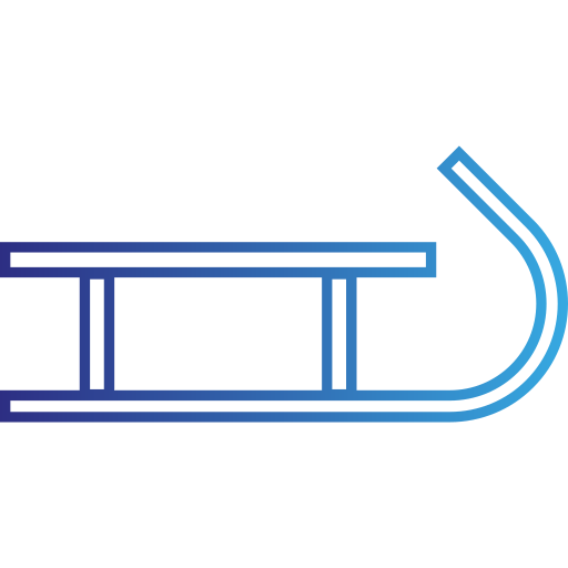 Sled Generic gradient outline icon