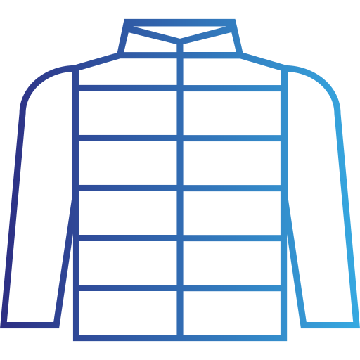 Winter jacket Generic gradient outline icon