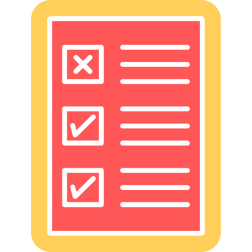 checkliste Generic color fill icon