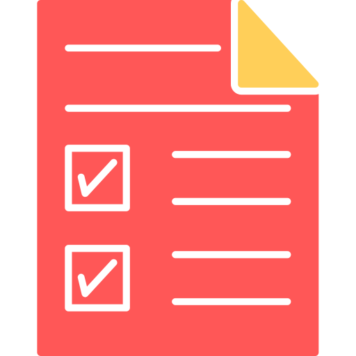 Checklist Generic color fill icon