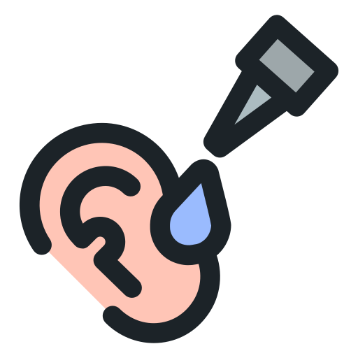 gouttes pour les oreilles Generic color lineal-color Icône