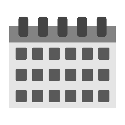 calendario Generic color fill icono